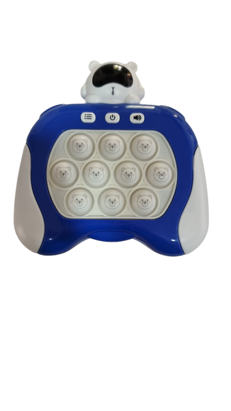 Kids-Up Electronic Pop It Game Spaceman Purple &amp; White Quick Push