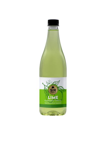 Sir Fruit Lime Cordial 750ml - Set of 4