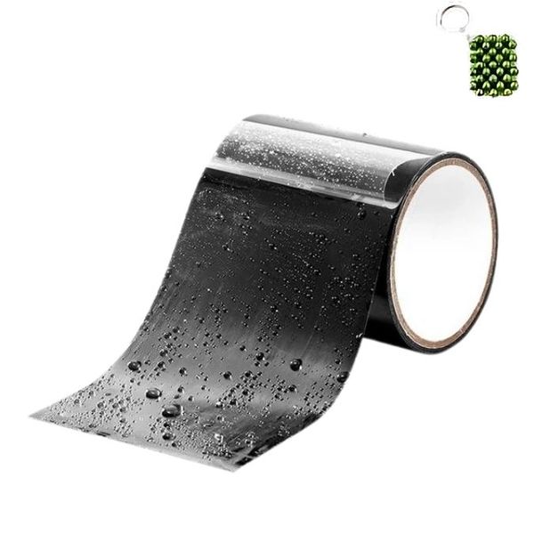 Black Medium Waterproof Repair Sealing Tape And A Keyholder