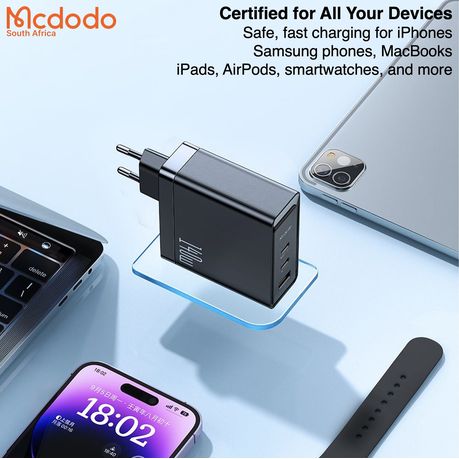 Mcdodo 140w GaN Ultra Fast Charger Station 240w 2m USB-C
