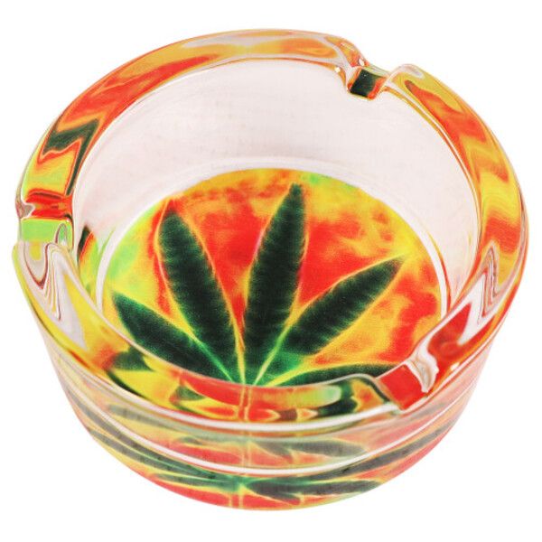 Marijuana Leaf Glass Ashtrays Shop Today. Get it Tomorrow!