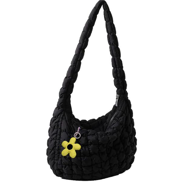 Quilted Handbag for Ladies, Lightweight and Durable, High-Quality Nylon