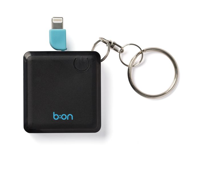 Mini Portable iPhone Power bank - 1200mAh &amp; Key ring