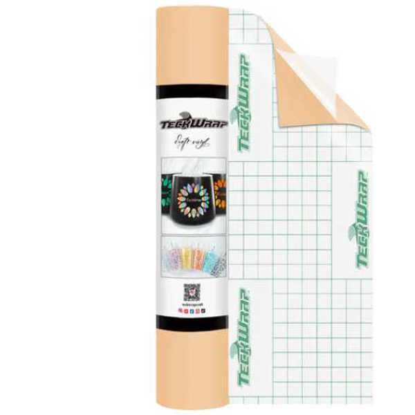 Teckwrap Matte Adhesive Craft Vinyl - For Indoor &amp; Outdoor Projects
