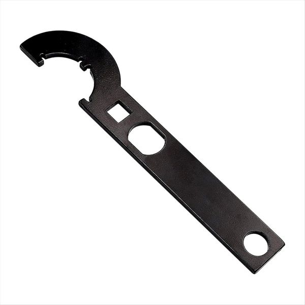 Survival Nut Wrench Multi-Function Carbon Steel Wrench Combo Black