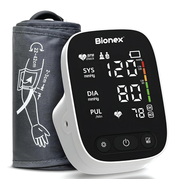 Bionex Blood Pressure Monitor with Arrhythmia Detection