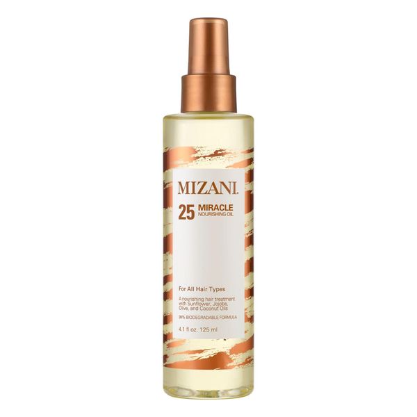 Mizani 25 Miracle Nourishing Hair Oil - Multi-Benefit, Lightweight Hair Oil -125ml