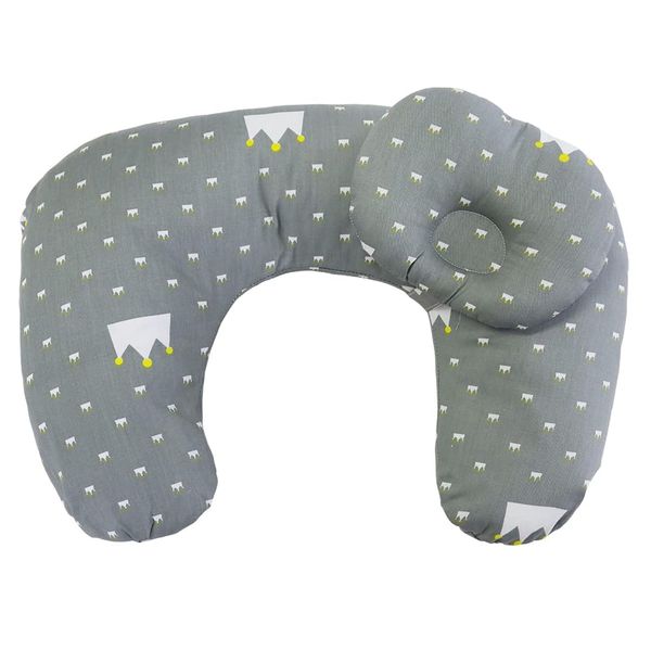Baby U-Shaped Breast Feeding Nursing &amp; Headrest Pillow Set of 2 (53cm)
