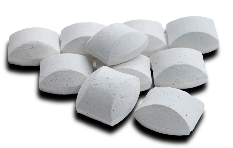 LK - Ceramic Bricks for Gas Braais - 48 Pieces