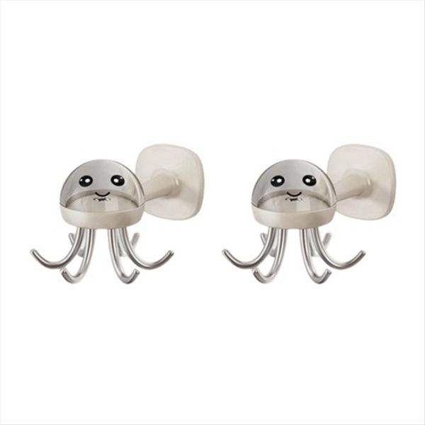 Multifunctional Kitchen Hooks Adhesive Hooks In Bathroom A