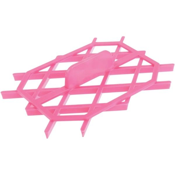 1 Piece - Diamond Pattern Embossing Cake Decorating Mould - Pink