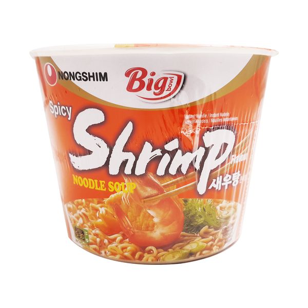 Nongshim - Spicy Shrimp Big Bowl 4 Pack - 440g