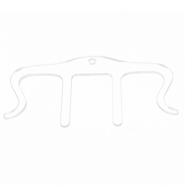 Music Book Clip Stand for Piano Transparent