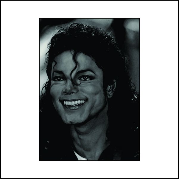 No Matter if you black or white MJ - A1 poster