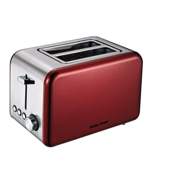 TH 2 Slice Toaster red