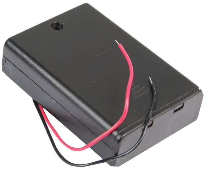 Multicomp Pro (MP000369) Battery Box, Wired, 3 x AA