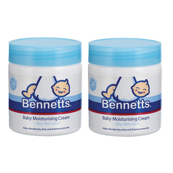Bennetts Baby Moisturising Cream 500g (2 Pack)