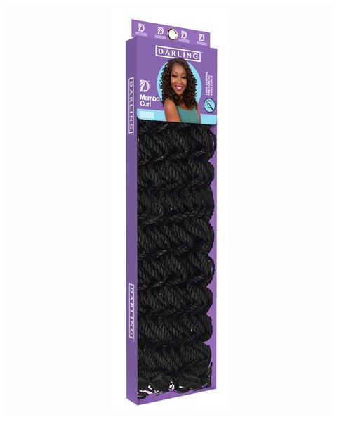 Darling - Mambo Curl 4 Dark Brown