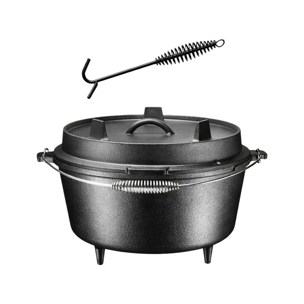Cast Iron Dutch Oven - With Lid, Enameled
