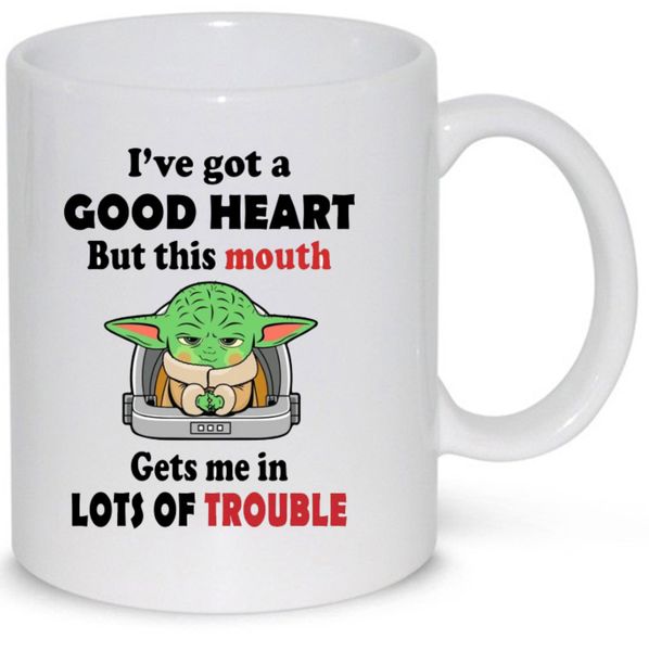 I've Got A Good Heart Baby Meme Funny Gift Coffee Mug (11Oz Normal Size)