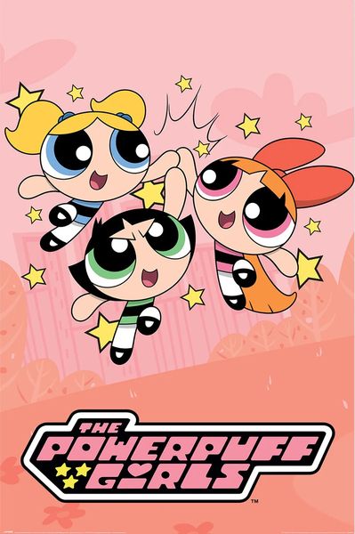 Powerpuff Girls (Stars) Poster - 61cm x 91.5cm