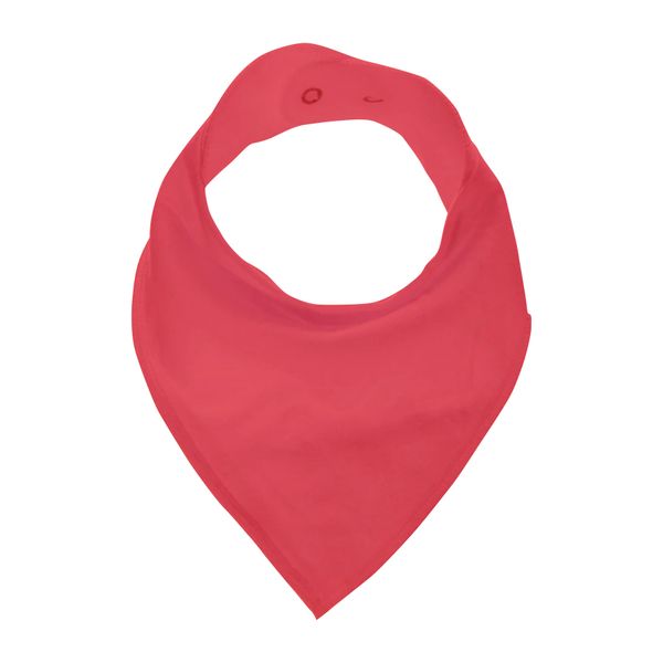 GingerBaby - Luxury Bandana Dribble Bib - Red