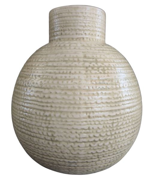 VASE TEXTURED 34X20CM - Décor Essentials