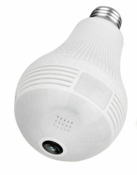 1080P 2MP/960P HD 360 Degree Panoramic Light Bulb Camera