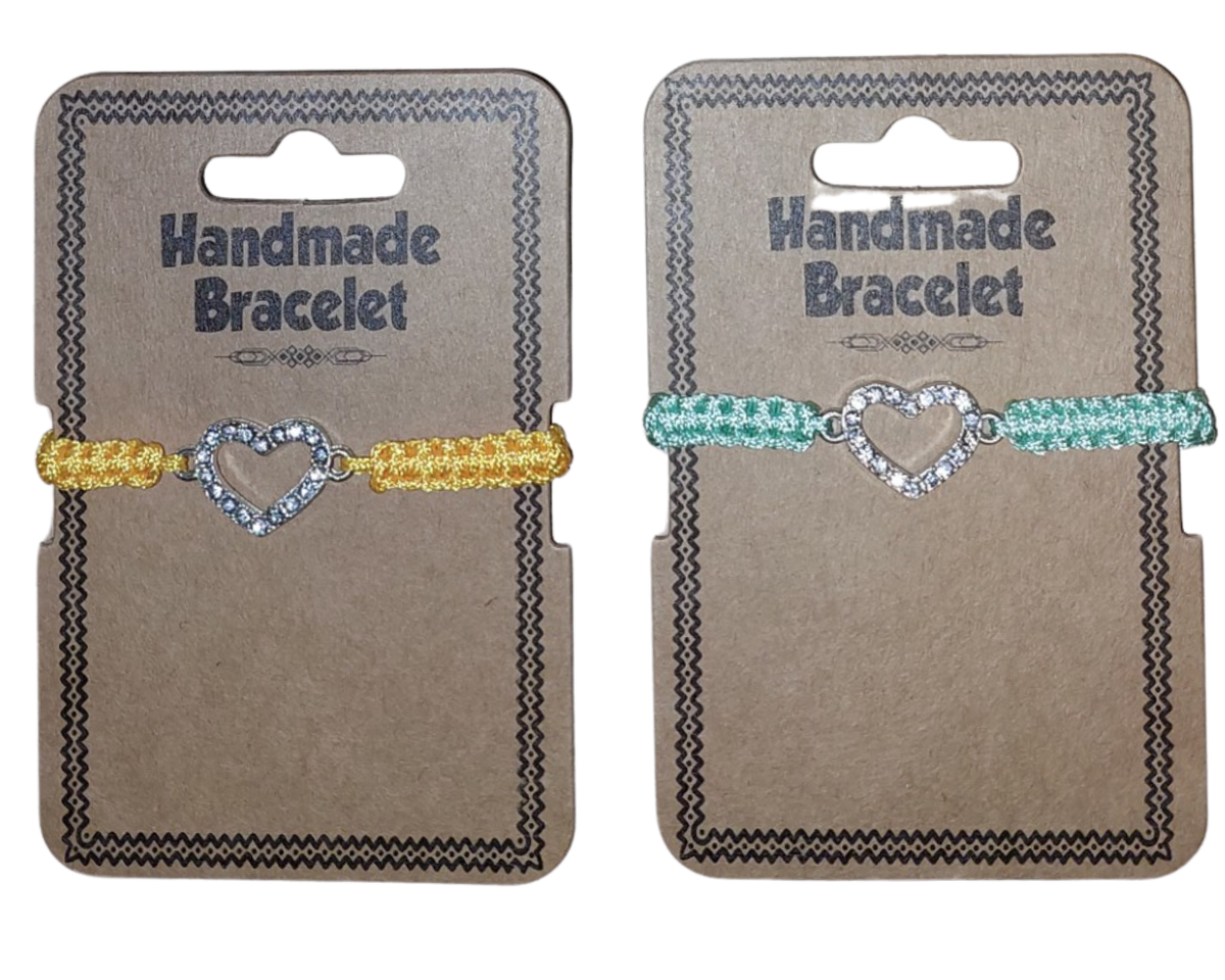 Heart Bracelets With Bright Wristbands To Share With A Special Friend Shop Today. Get it