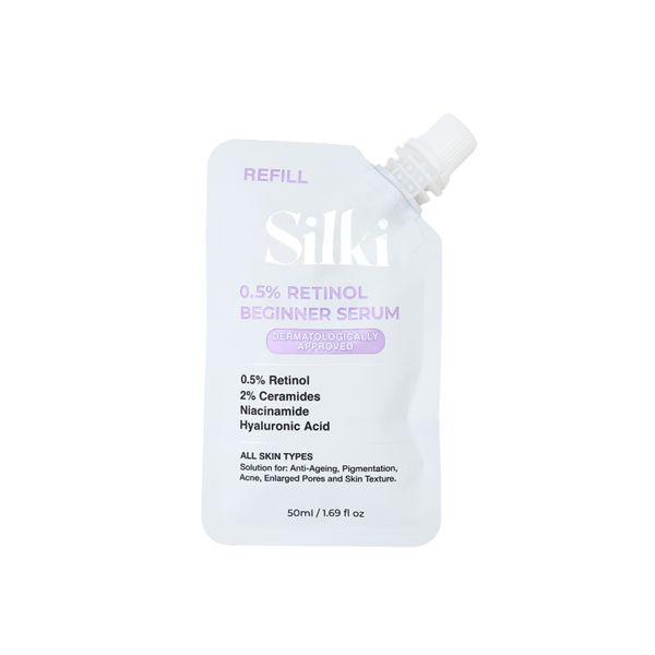 Silki - 0.5% Retinol Serum Refill Sachet - 50ml