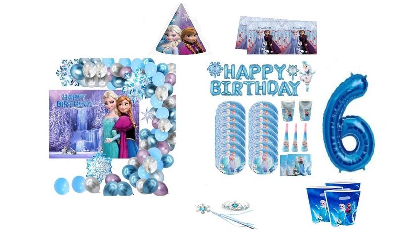 Frozen party box for a 6 year birthday