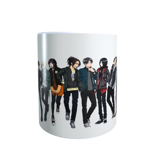 Soldier Casual Wear Lineup - Attack on Titan Coffee Mug