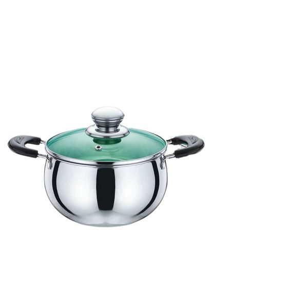 Silver Stainless steel Stainless Steel 1 Pot