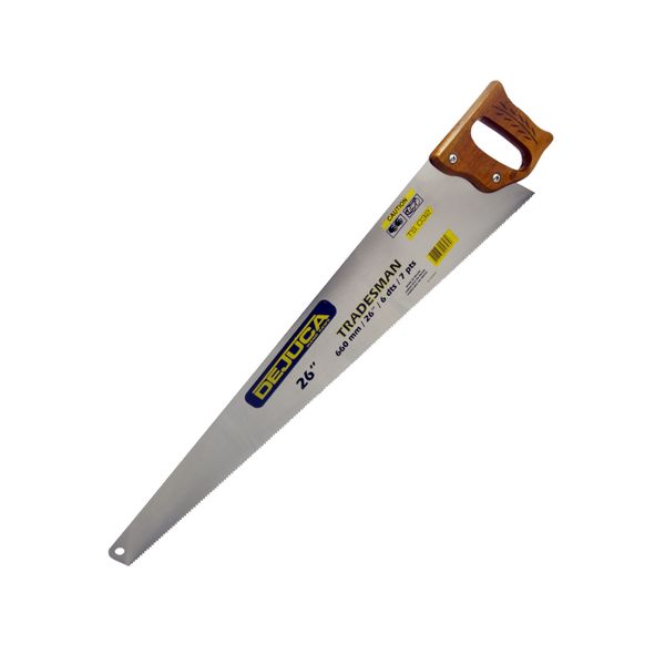 Dejuca - Hand Saw - Tradesman - 660mm - X Cut - 7pt - 2 Pack