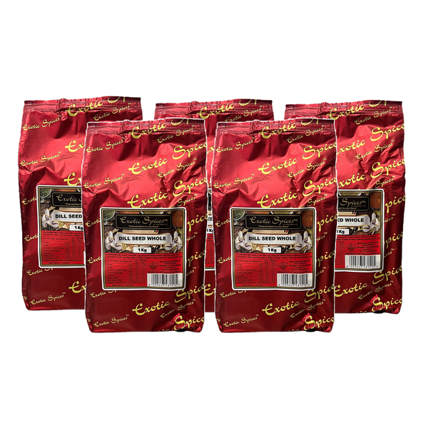 Exotic Spices Dill Seed (Whole) 1kg - 5 Pack