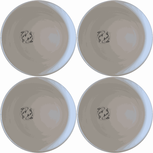 Yingyang Koi Fish Bowl Set of 4 - Range 4