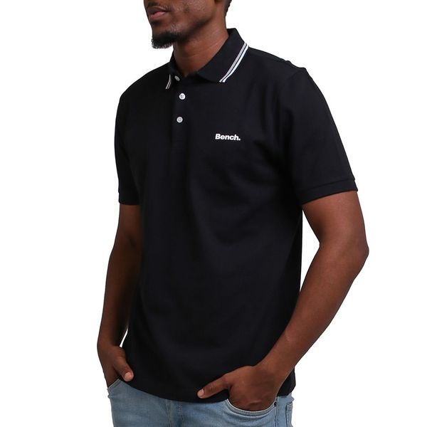 Bench - Men's - Gruff Ss Polo - Black