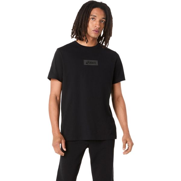 ASICS Men's CHEST LOGO T-Shirt - Performance Black