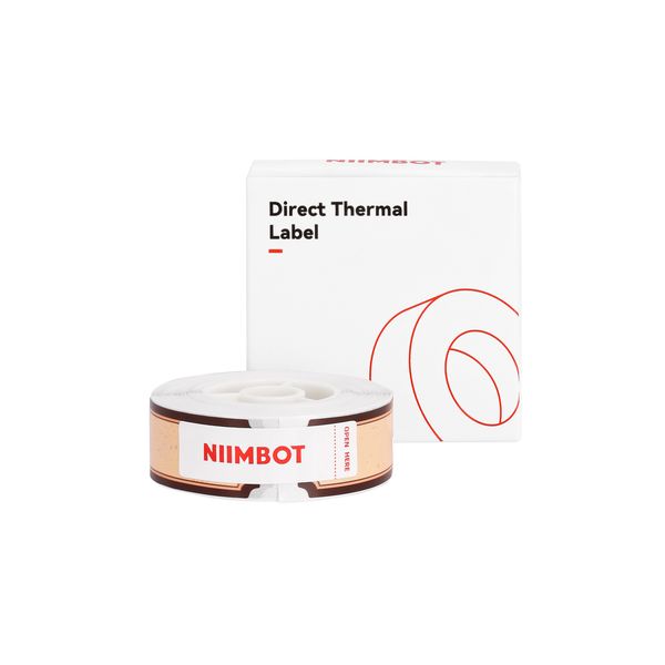Niimbot - D11 / D101 / D110 / H1S - 14×60mm - 110 Design Labels - Wood Love