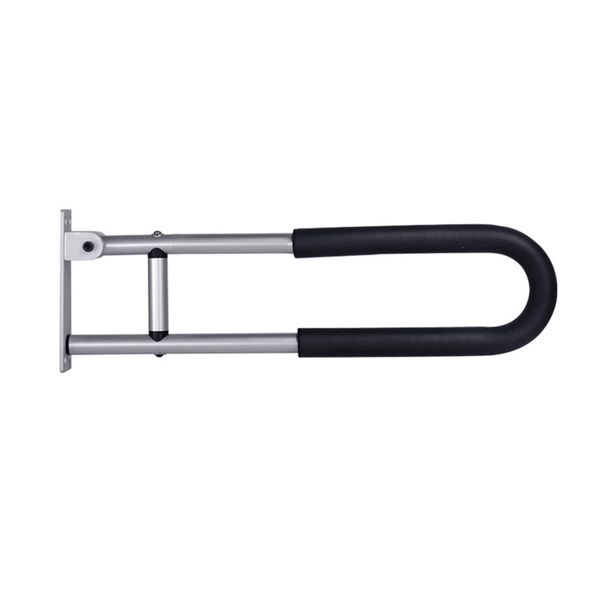 Foldable Aluminum Alloy Toilet Rails, Bathroom Grab Bar