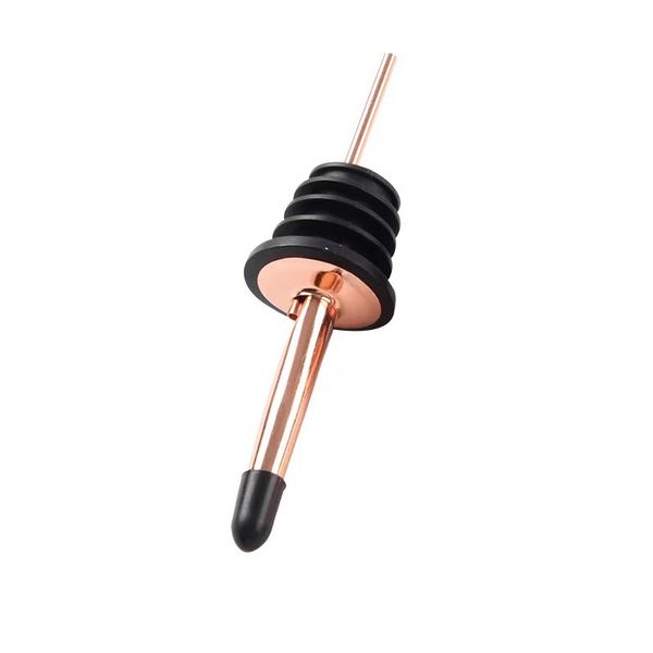 Rose Gold Wine Pourer&amp;Stopper Set-Leak-Proof Universal Bottle Seal