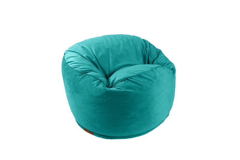 Comfyzak 120 cm Beanbag - Teal Suede