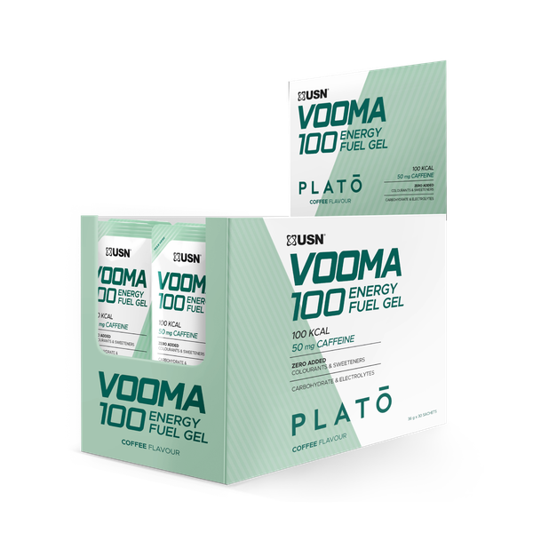 Vooma 100 Energy Fuel Gel Plato, Coffee 36g x 30