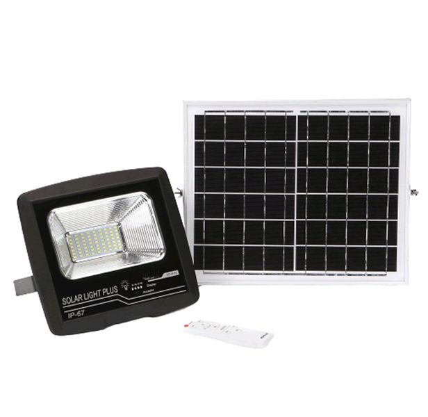 30W Solar Garden Outdoor Flood Light With Solar Panel -GD-8330