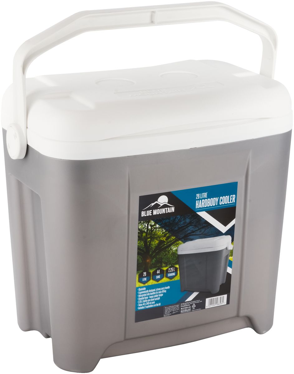 Blue Mountain 26L Cooler Box Silver Shop Today. Get it Tomorrow!