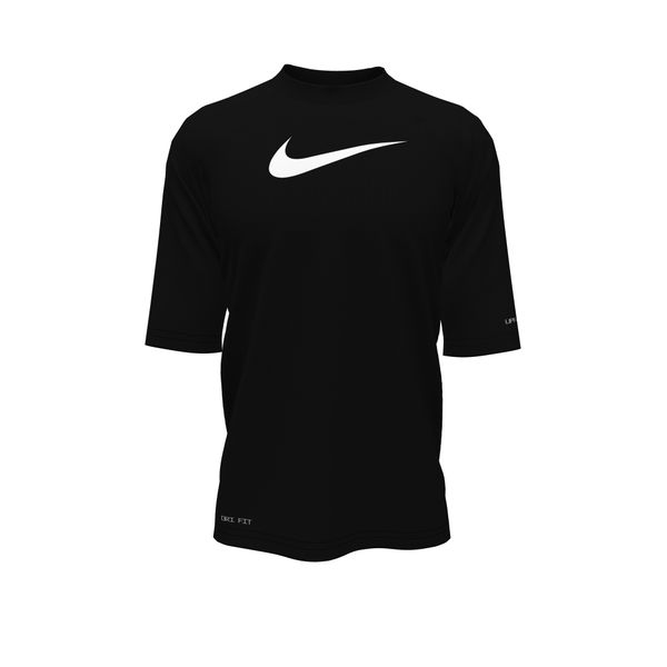 Nike Swim Boys' Solid Short Sleeve Hydroguard