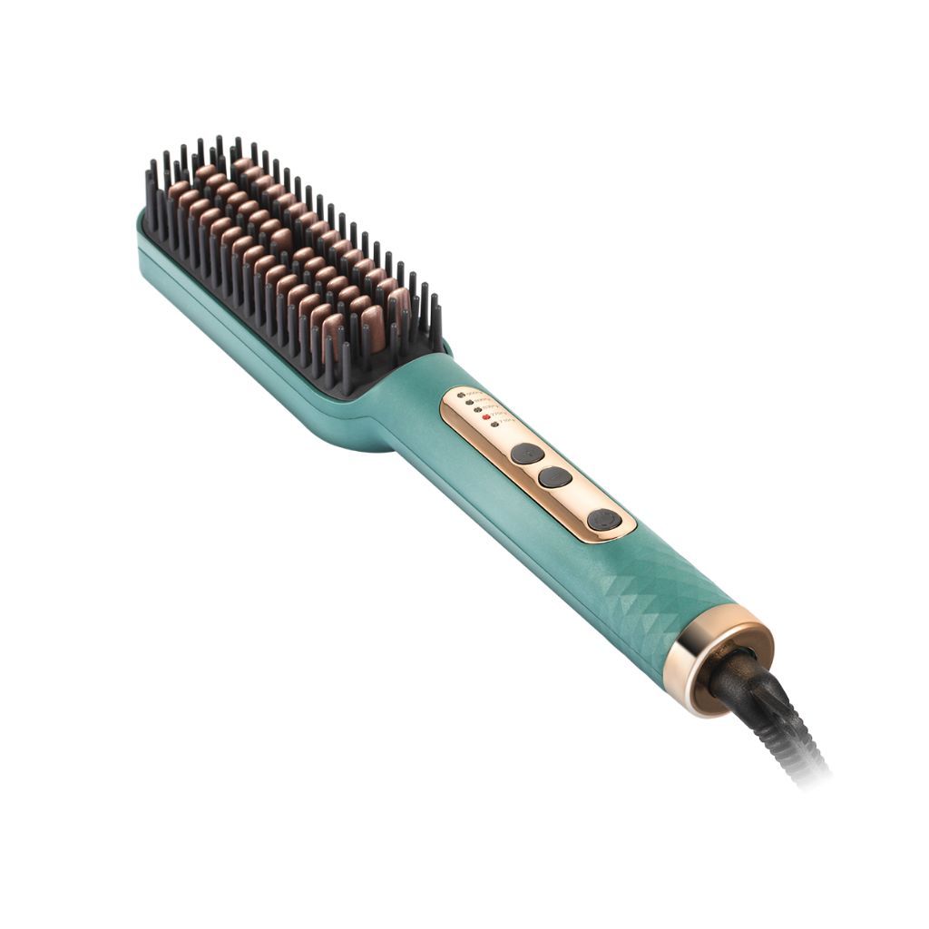 heated brush styler