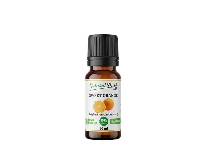 Natural Stuff 100% Pure Sweet Orange Essential Oil - Aromatherapy