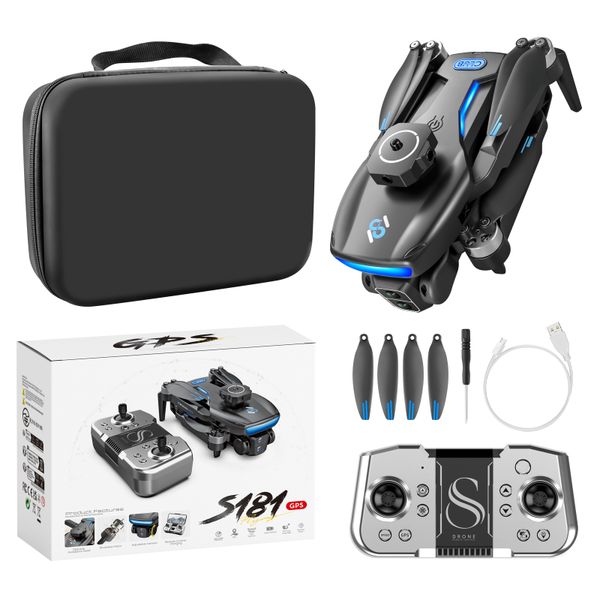 S181 Command Pro Drone | Screen-Controlled with 4-Way A.I. Avoidance