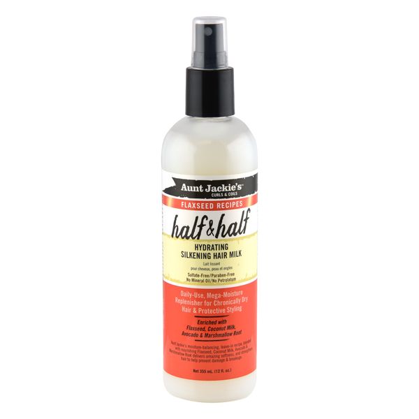 Aunt Jackie's Flaxseed Recipes Half &amp; Half - 355ml